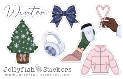 Free Mini Sticker Sheet "Winter"