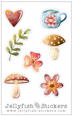 Gratis Mini-Stickerbogen "Herbst"