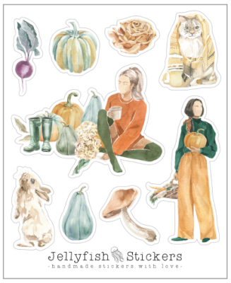 Ab 20EUR: Gratis Stickerbogen "Herbst"