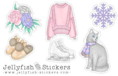 Free Mini Sticker Sheet "Winter"