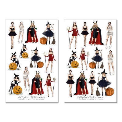 Ab 40EUR: Gratis Stickerbogen "Halloween"