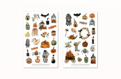 Halloween Sticker Set