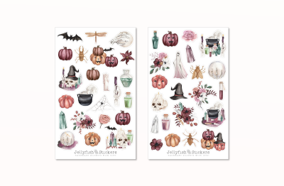 Halloween Sticker Set