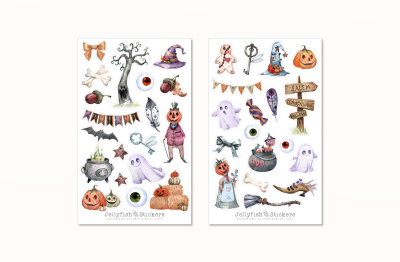 Halloween Sticker Set