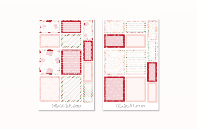 Christmas Boxes Sticker Set