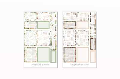 Bücher Boxes Sticker Set