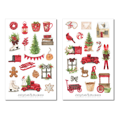 From 40EUR: Free Sticker Set "Christmas"