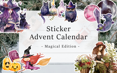 Sticker Advent Calendar MAGICAL