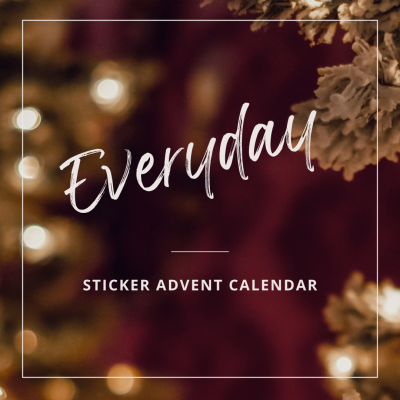 PRE-ORDER + BONUS - Sticker Advent Calendar 2025: EVERYDAY