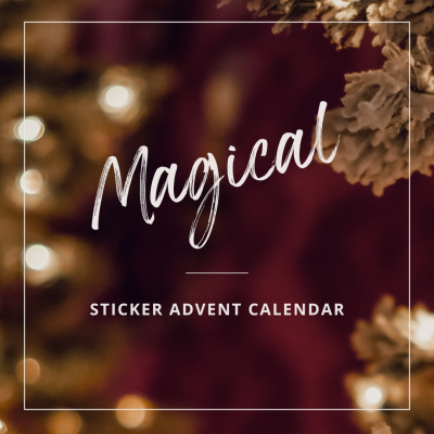 PRE-ORDER + BONUS - Sticker Advent Calendar 2025: MAGICAL
